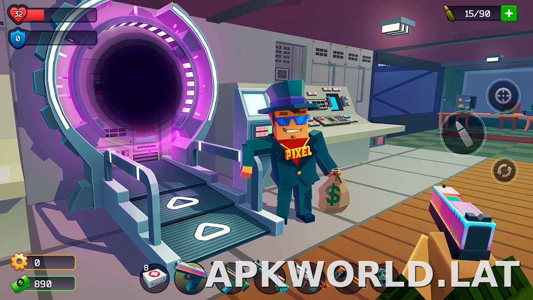 Pixel Combat: Zombies Strike скриншот 1