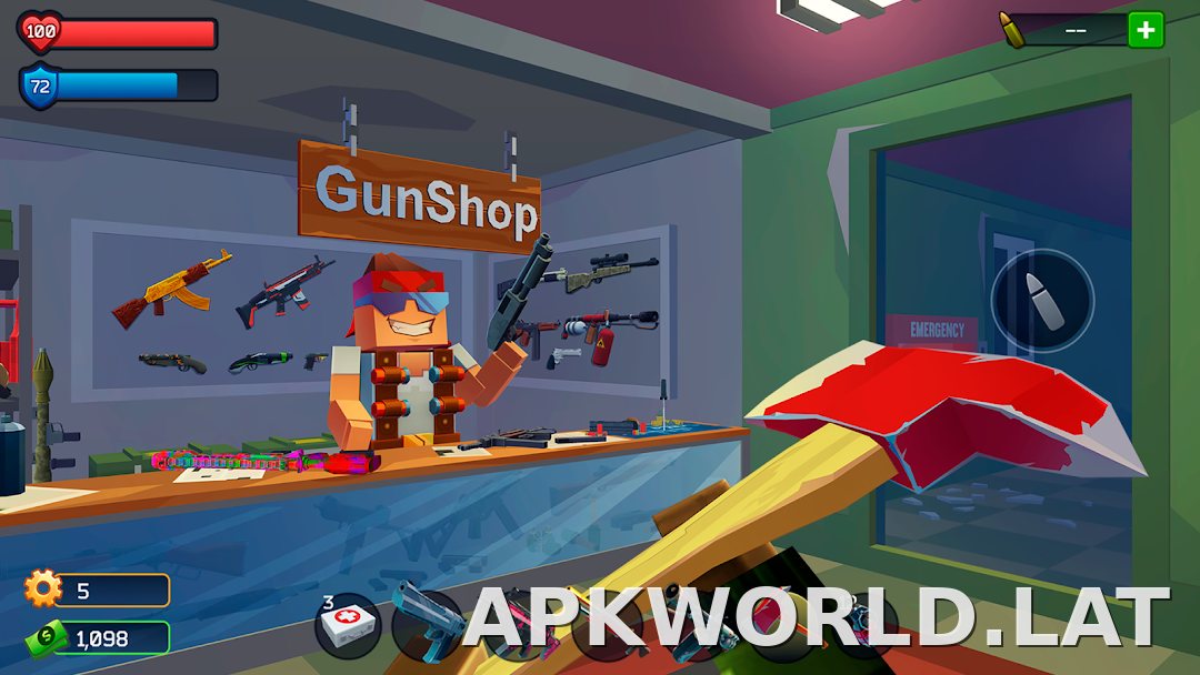 Pixel Combat: Zombies Strike скриншот 2