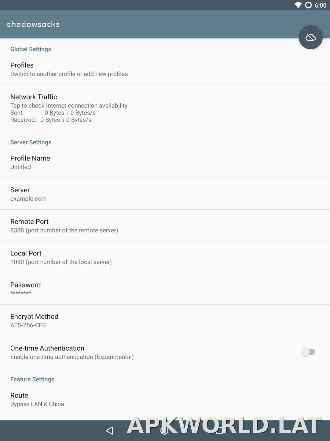 Shadowsocks скриншот 5
