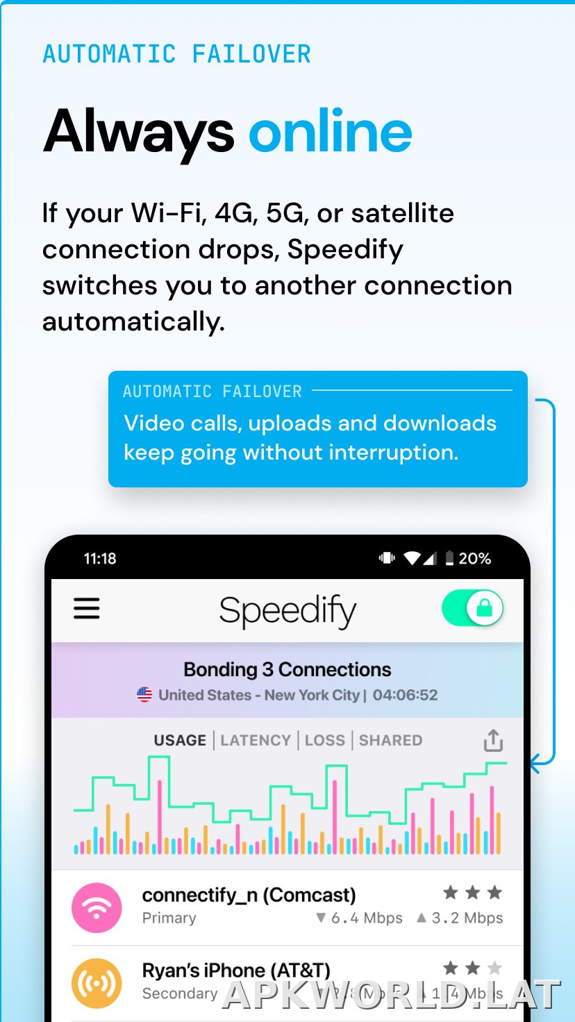 Speedify скриншот 2