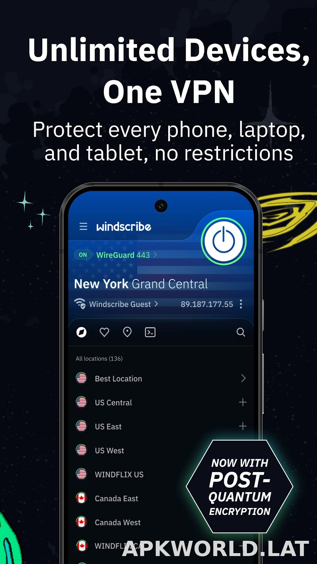 Windscribe скриншот 4