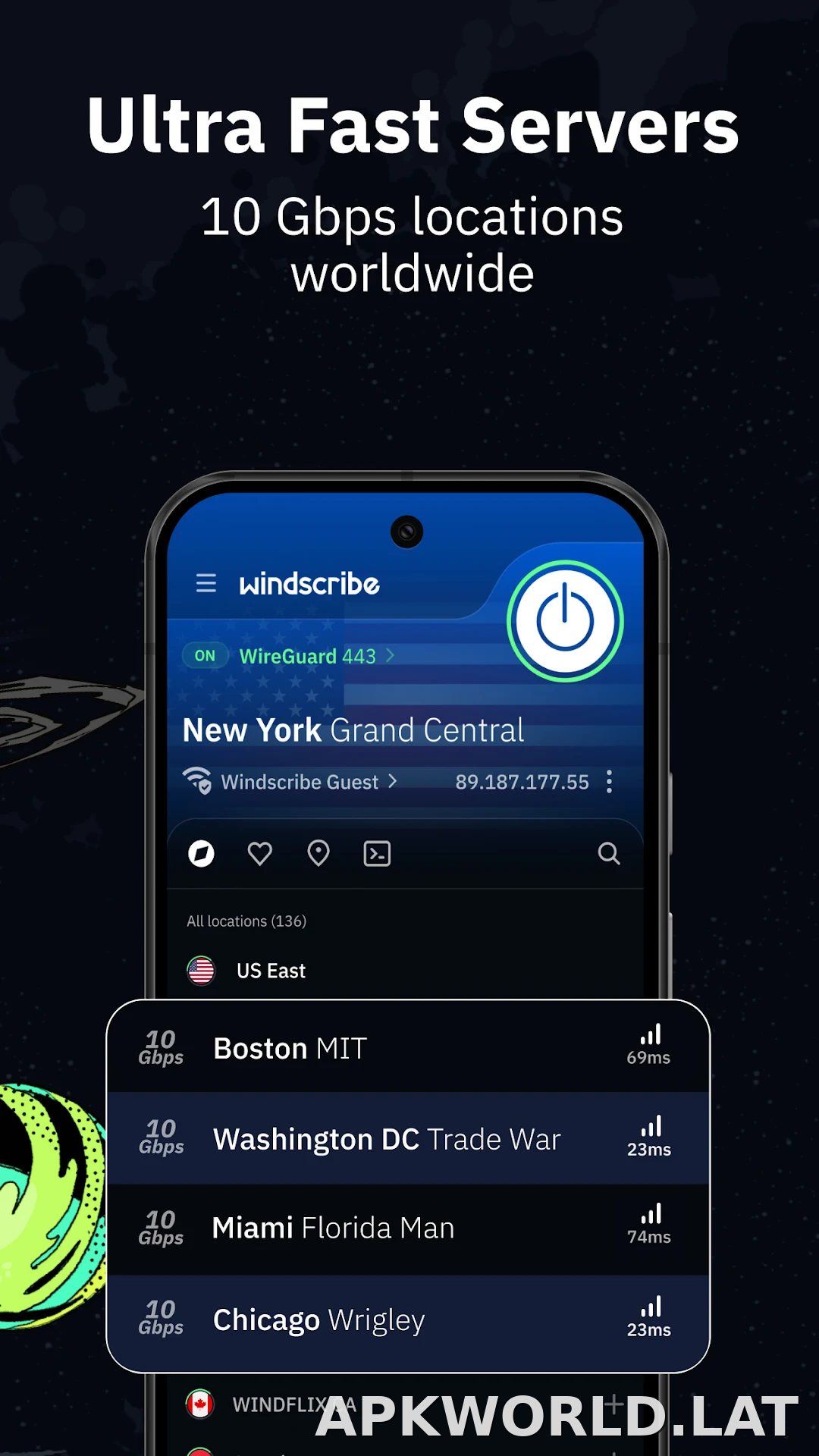 Windscribe скриншот 6